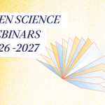 Open science webinars 2026-2027